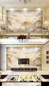 大理石山水花紋背景墻專題模板 大理石山水花紋背景墻圖片素材下載 